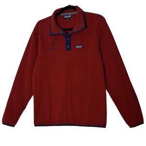 Patagonia Micro-D Snap-T Fleece Pullover Sweater Men's Small Custom Vermejo Logo